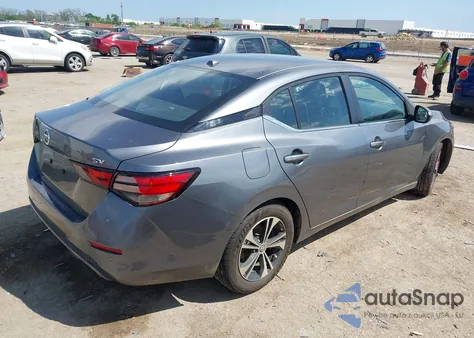 2022 Nissan Sentra Sv Xtronic Cvt from USA, damaged, VIN 3N1AB8CVXNY240743